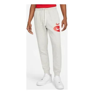 NIKE Sportswear Swoosh League Fleece Sweatpants 'Light Heather Grey' DM5467-050
