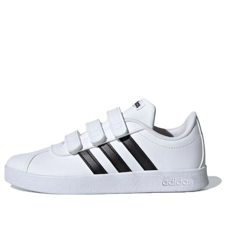 (PS) adidas VL Court 2.0 'White Black' DB1837