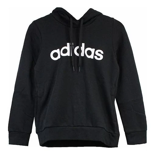 (WMNS) adidas Linear Hoodie 'Black' DP2364