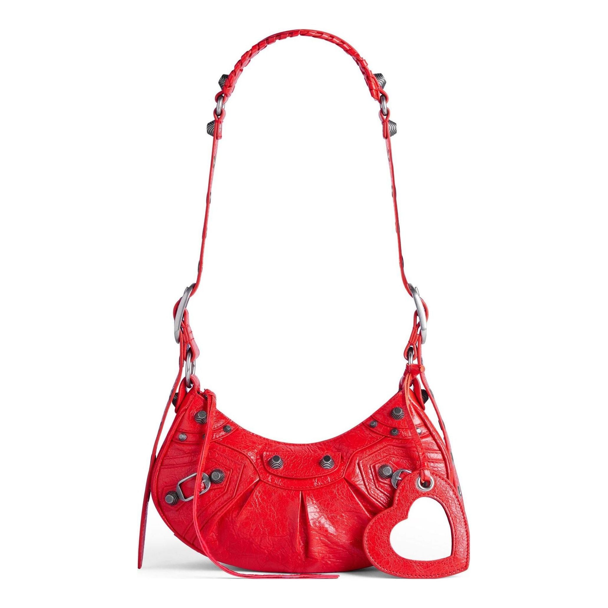(WMNS) Balenciaga Xs Le Cagole Shoulder Bag 'Tomato Red' 6713091VG9Y6534