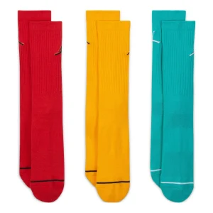 Air Jordan Jumpman Everyday Max High Crew Socks (3 Pack) 'Red Yellow Green' SX5545-916
