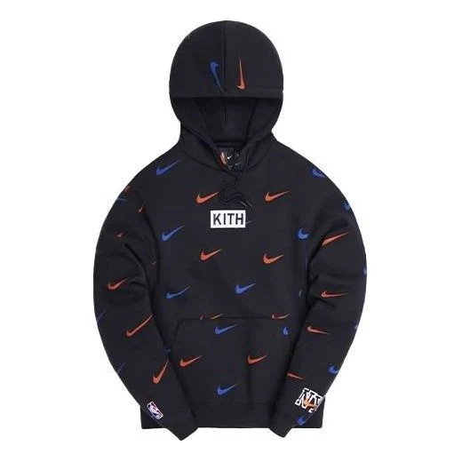 KITH x Nike New York Knicks AOP Hoodie 'Black' NKCZ1749-010