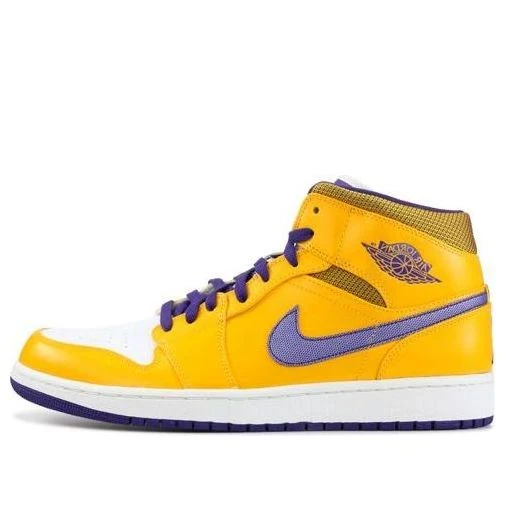 Air Jordan 1 Mid 'Lakers' 554724-708