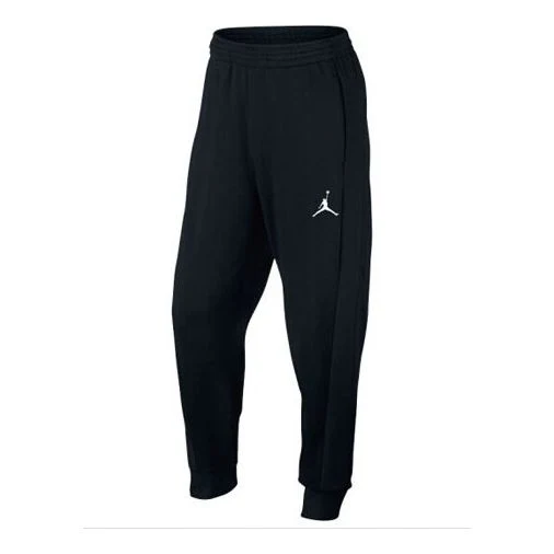 Air Jordan Flight Lite Cuffed Bundle Feet Sports Pants 'Black' 822661-010