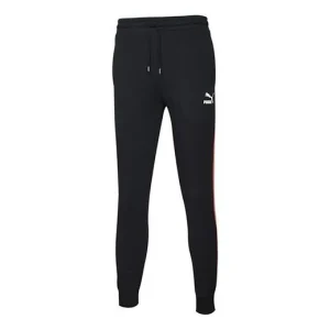 PUMA Sport Track Pants 'Black White' 598136-01