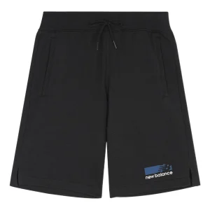 New Balance Sport Bold Logo Shorts Asia Sizing 'Black' MS21900-BM