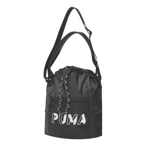 (WMNS) PUMA Base Bucket Bag 'Black' 077935-01