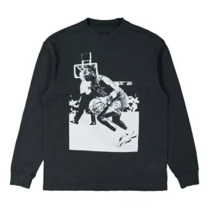 Air Jordan x Union Crossover Photo Round Neck Pullover 'Black White' DM2841-045