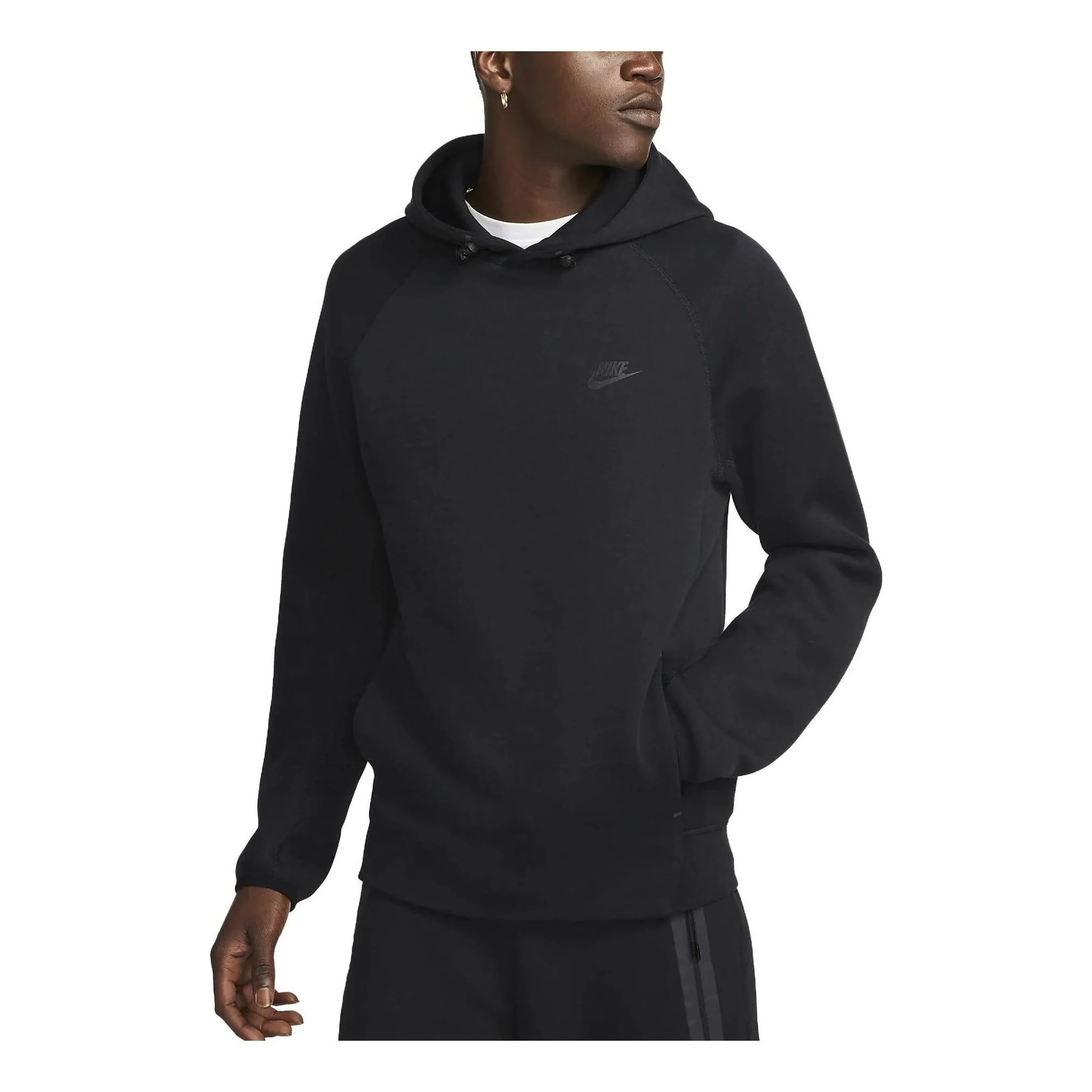 Nike Sportwear Tech Fleece Hoodie Asia Sizing 'Black' FB8017-010