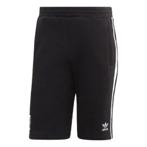 adidas originals Classic Side Stripe Casual Sports Shorts Black GK5908