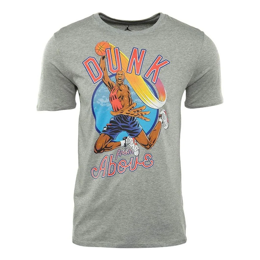 Air Jordan Graphic Dunk T-Shirt 'Grey' 789628-063