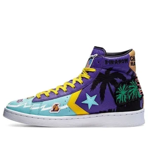 Converse Chinatown Market x Pro Leather High 'Lakers Championship Jacket' 171240C