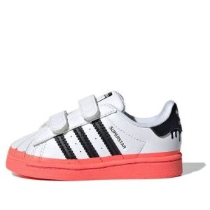 (TD) adidas Superstar Infant 'Paint Drip - White Turbo' GY3329