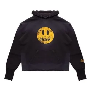 Drew House Deconstructed Mascot Hoodie 'Faded Black' DH-F31122-MCFB