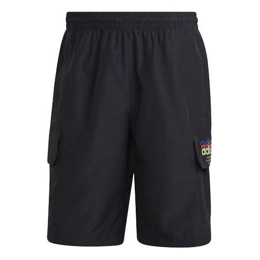 adidas originals Hyperreal Cargo Shorts 'Black' HK5156