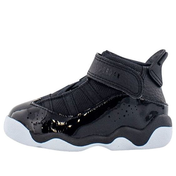 (TD) Air Jordan 6 Rings 'Black' 323420-011