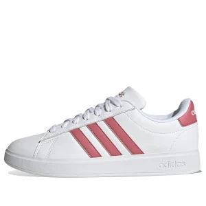 (WMNS) adidas Grand Court Cloudfoam 'White Pink Strata' HP2537