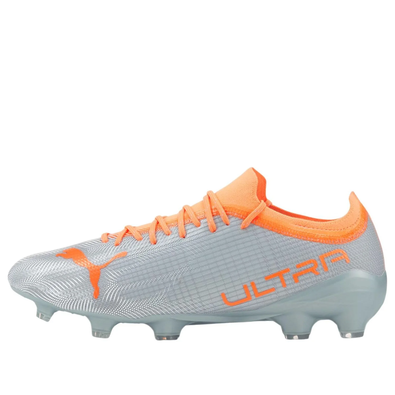 PUMA Ultra 2.4 FG AG 'Diamond Silver Neon Citrus' 106698-01