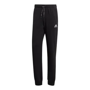 adidas logo Casual Sports Bundle Feet Long Pants Black DX9214