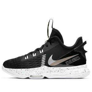 (GS) Nike LeBron Witness 5 'Black Metallic Silver' CT4629-001