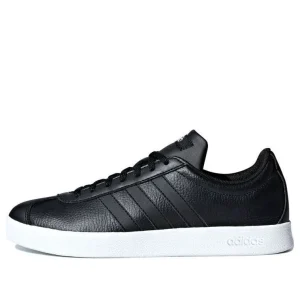 (WMNS) adidas VL Court 2.0 'Black' B42315