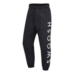 Men's Nike Cone Embroidered Woven Casual Sports Pants/Trousers/Joggers Black DJ0479-010
