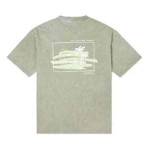 Converse Summer Activity Surf Graphic T-Shirt Asia Sizing 'Green' 10022772-A02