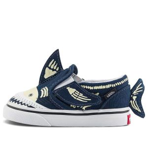 (TD) Vans Slip-On V 'Shark Glow' VN0A7Q4ZBER