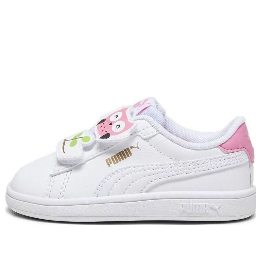 (TD) PUMA Smash 3.0 Owl 'White Strawberry Burst' 394435-01