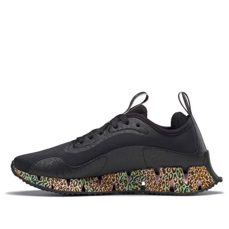 (WMNS) Reebok Zig Dynamica 'Black Animal Print' GY0179