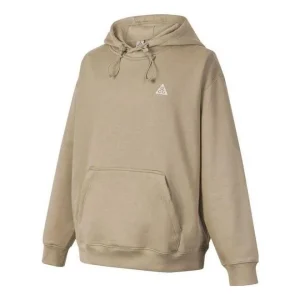 Nike x ACG Therma-FIT Fleece Pullover Hoodie Asia Sizing 'Khaki' DZ3393-247