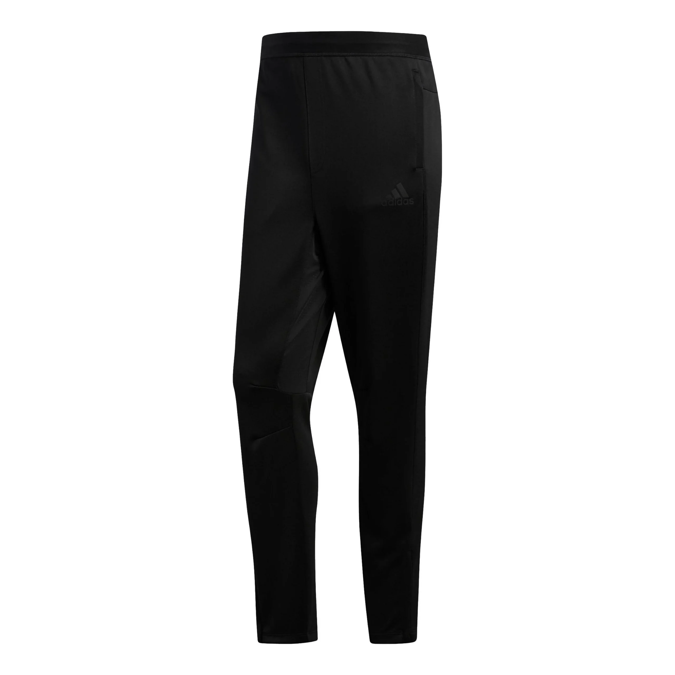 adidas City Base Pant Solid Color Basic Sports Pants Black FJ5135