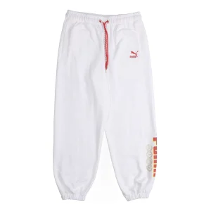 PUMA YOTOX Sweatpants 'White Red' 531296-02