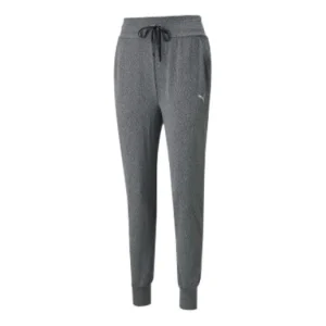 (WMNS) PUMA Stardust Knitted Training Joggers 'Grey' 521626-01