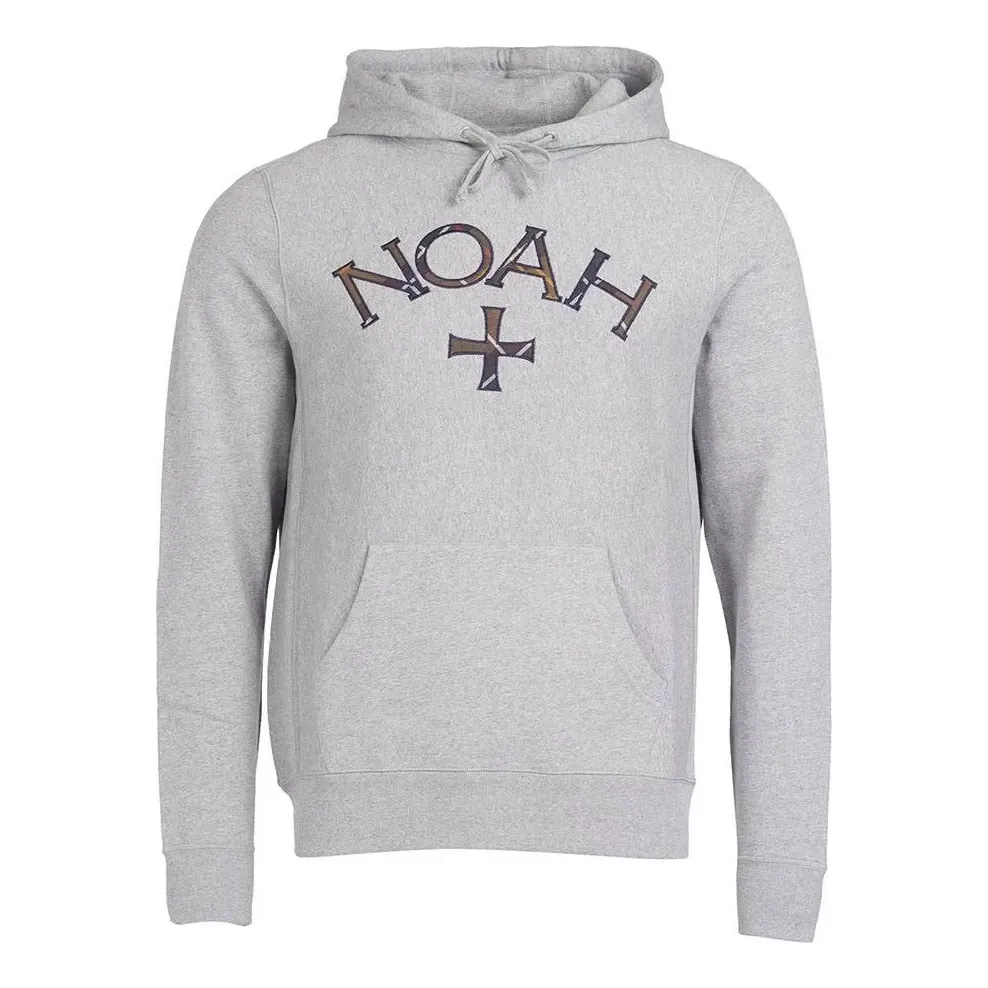 NOAH x Barbour Logo Hoodie 'Grey' SS11FW20