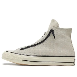 Converse Chuck 70 Zip Hi 'Egret Black' 169439C