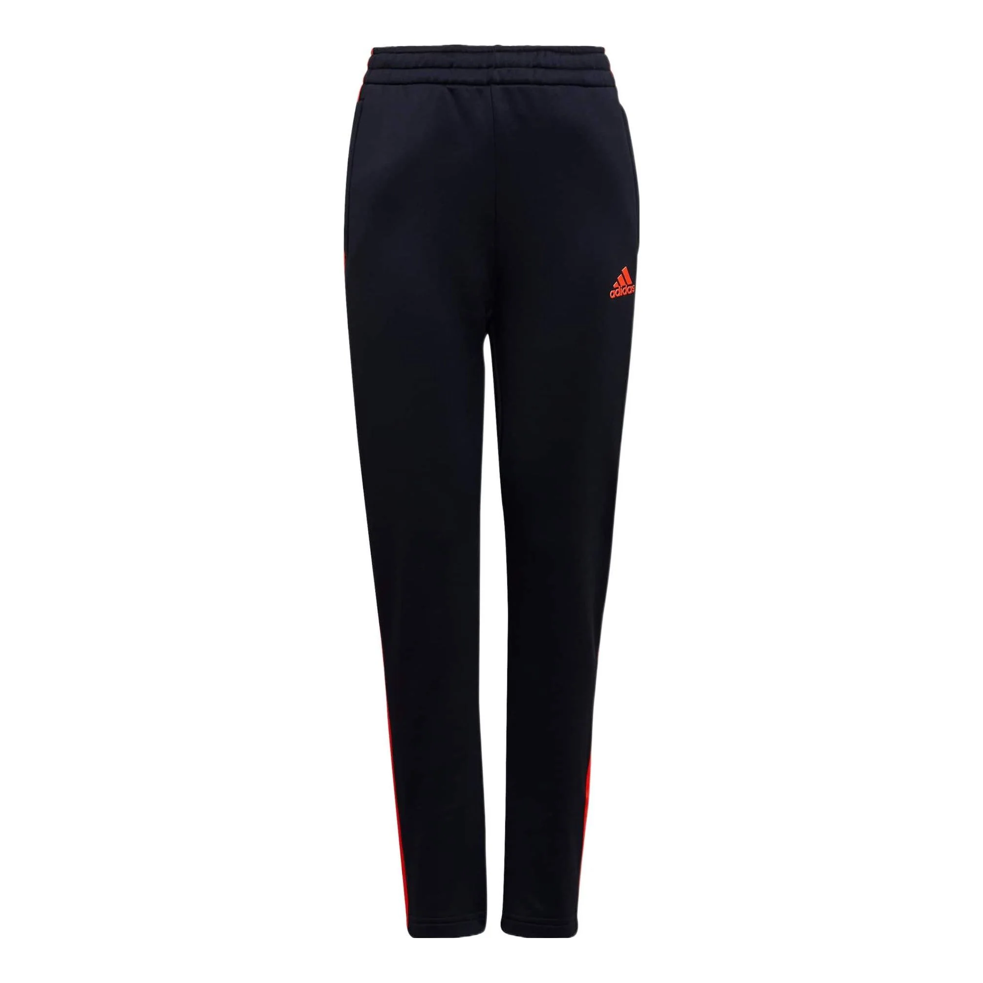 (GS) adidas AEROREADY Primegreen 3-Stripes Tapered Pants Asia Sizing 'Black Red' GS0354