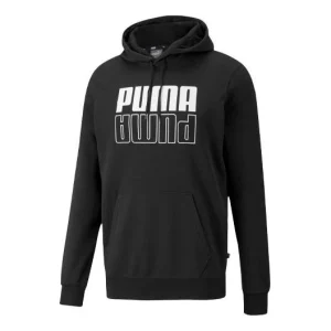 PUMA Contrasting Colors Logo Drawstring Black 846557-01
