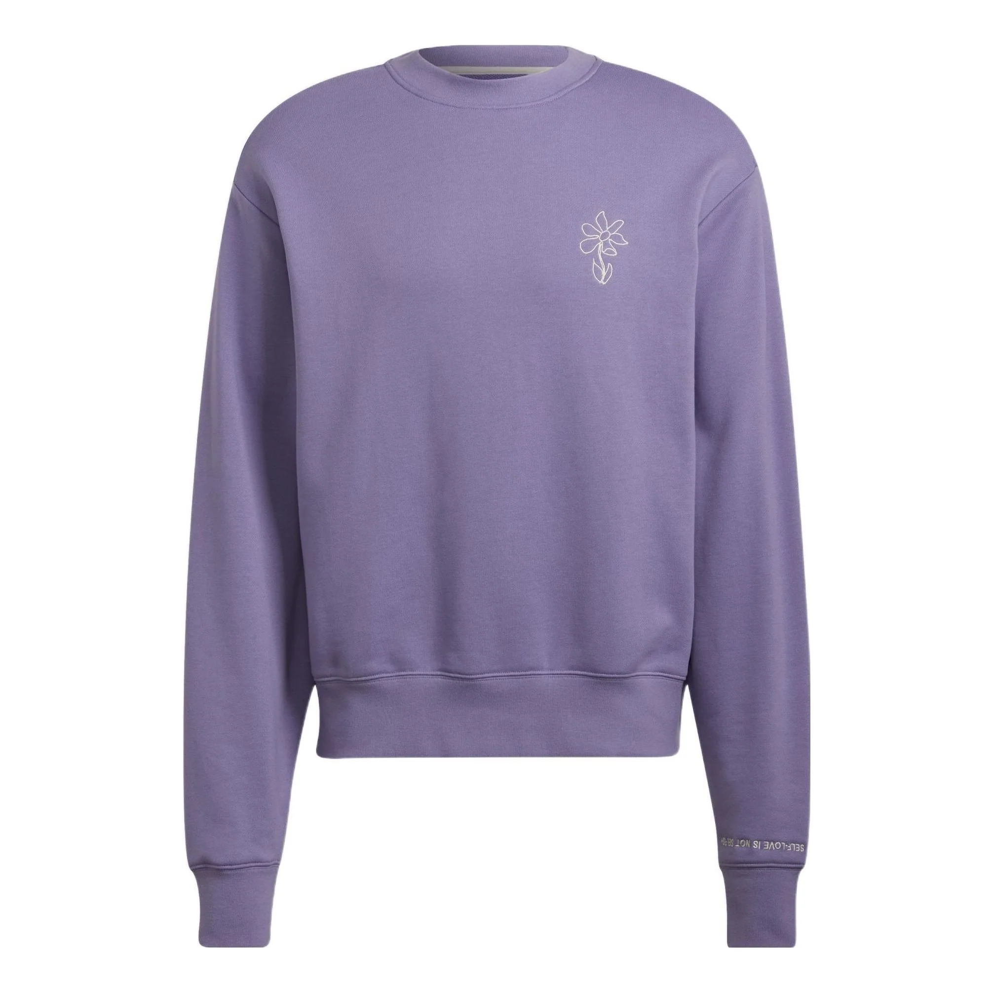 adidas originals Sports Round Neck Pullover Casual Purple HI6016