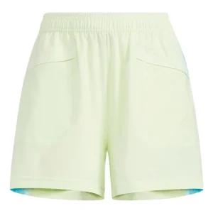 (WMNS) adidas Met AOP Shorts GreenAsia Sizing ' HI6829