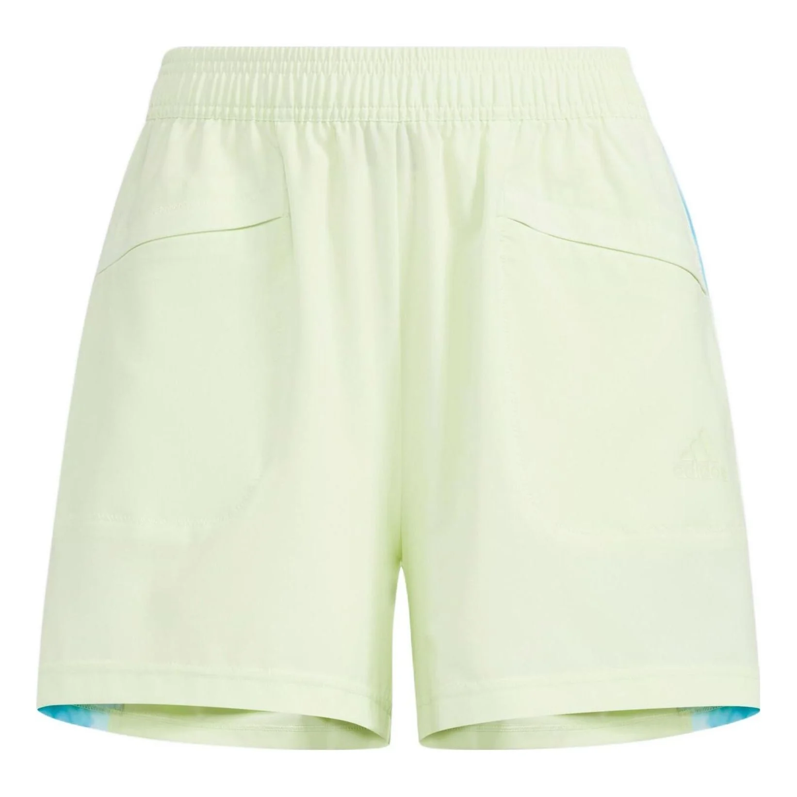 (WMNS) adidas Met AOP Shorts GreenAsia Sizing ' HI6829