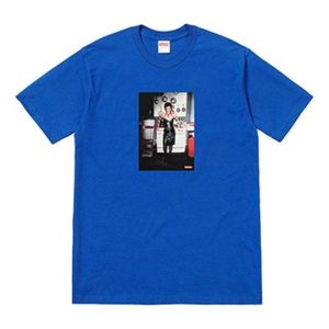 Supreme SS18 Nan Goldin Nan as a dominatrix Royal Tee SUP-SS18-0133