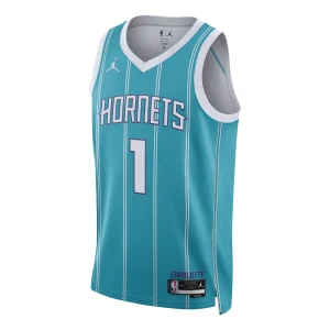 Air Jordan Dri-FIT NBA Charlotte Hornets Lamelo Ball Icon Edition 2022/23 Swingman Jersey 'Green' DN1998-415