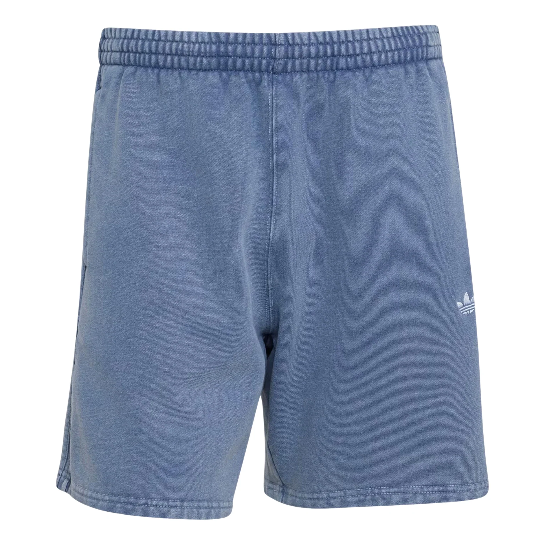 adidas Trefoil Essentials 7-Inch Fleece Shorts Asia Sizing 'Dark Blue' KZ3835