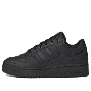 (WMNS) adidas Forum Bold Stripes 'Triple Black' ID6844