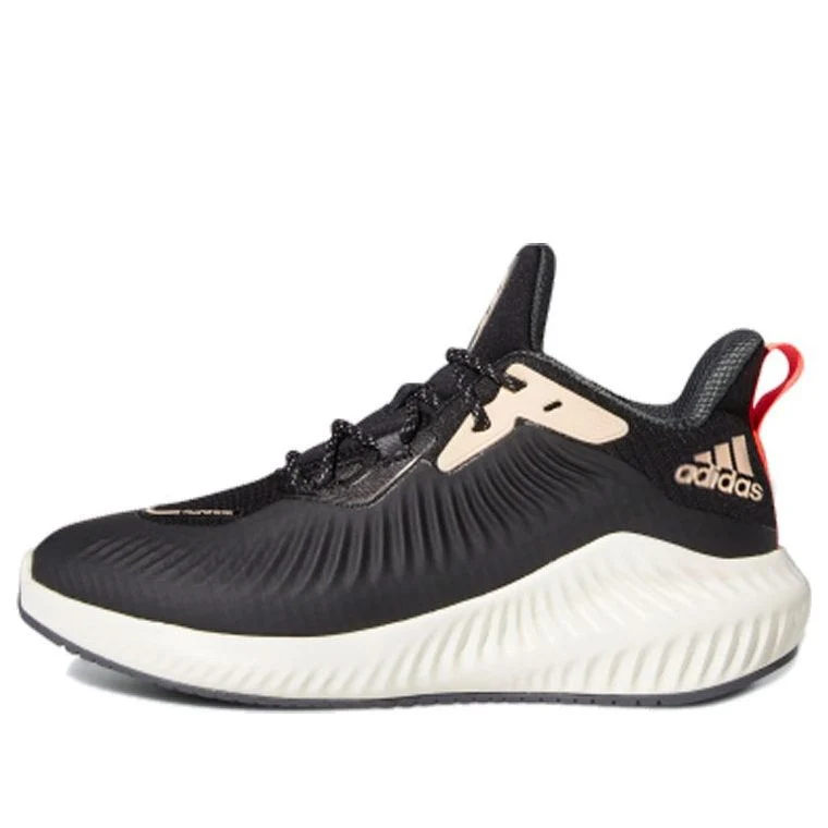(WMNS) adidas Alphabounce+ Guard 'Black Pink' FW6734