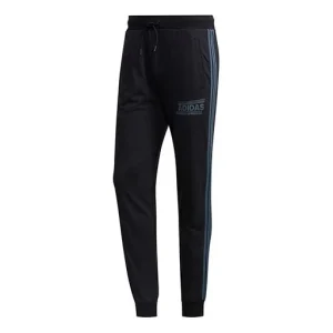 Men's adidas neo Faves Tp Athletics Black Sports Pants/Trousers/Joggers FP7308