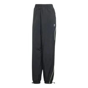 (WMNS) adidas Loose Parachute Pants Asia Sizing 'Black' IT9698