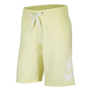 Men's Nike Lacing Distress Casual Green Shorts CT5710-335