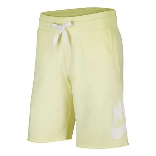 Men's Nike Lacing Distress Casual Green Shorts CT5710-335